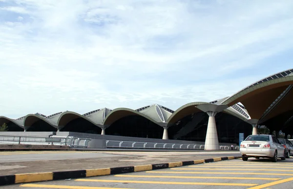 В Малайзії Куала-Лумпурі Міжнародного аеропорту в місті sepang — стокове фото