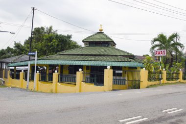 Local Mosque in Malacca Malaysia clipart