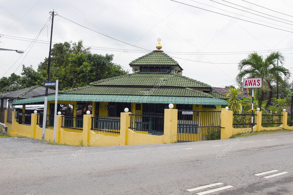 Local Mosque in Malacca Malaysia