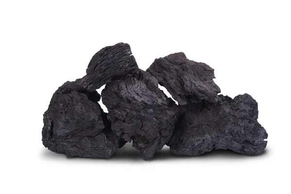 Black charcoal — Stock Photo, Image