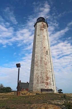 Five Mile Point Light in New Haven, Connecticut clipart