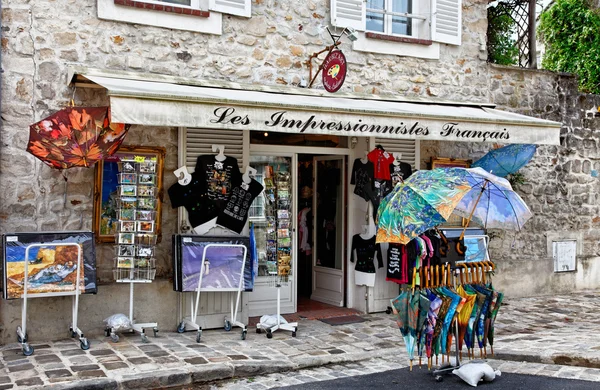 Сувенирный магазин в Барбизоне — стоковое фото