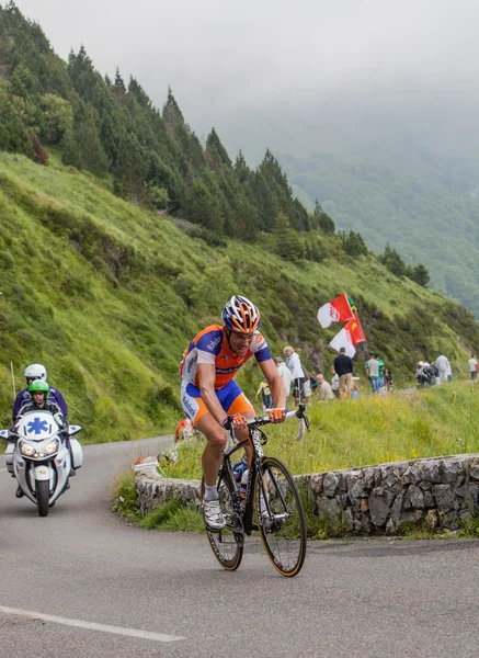 El ciclista Maarten Tjallingi —  Fotos de Stock