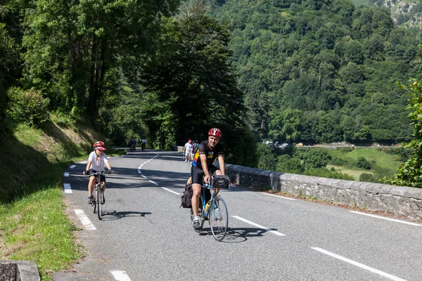 On the Road to Col d'Aubisque — Stock Photo, Image