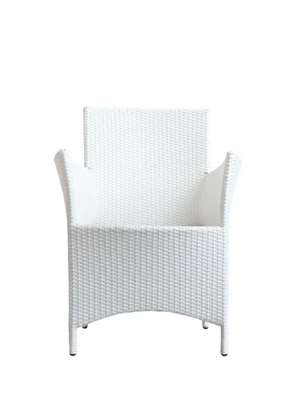 stock image Rattan chair with clipping path