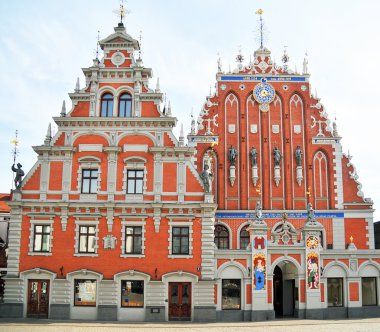 The Blackheads House in Riga clipart