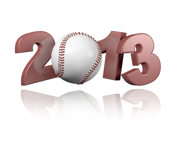 Baseball 2013 design — Stockfoto