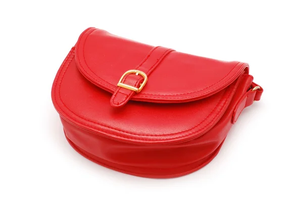 Rote Handtasche — Stockfoto