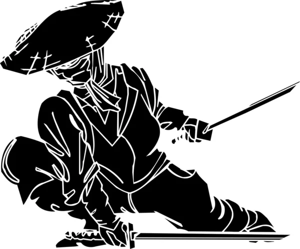 Ancient Chinese Warrior Clipart