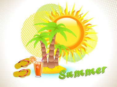 Summer illustration clipart