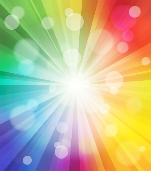 Kolorowe światło efekt tła — Wektor stockowy