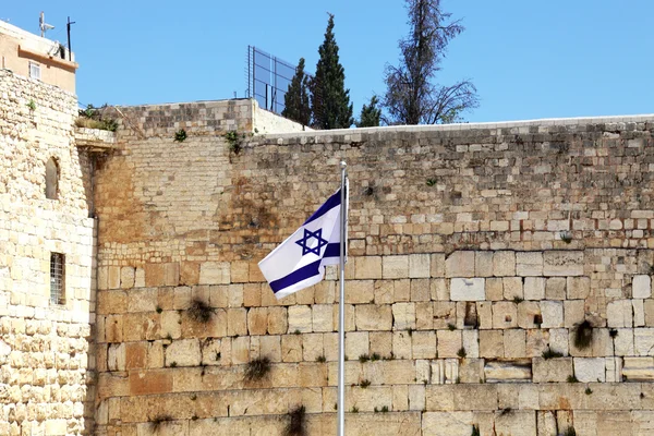 Il Muro Occidentale a Gerusalemme, Israele — Foto Stock