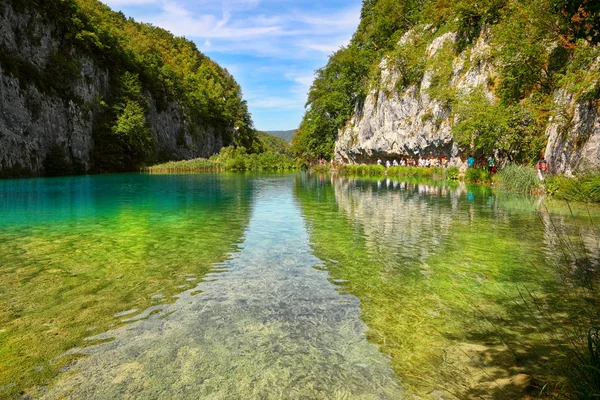 A Plitvicei Nemzeti park, Horvátország — Stock Fotó
