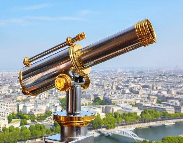 Telescopio Torre Eiffel — Foto de Stock