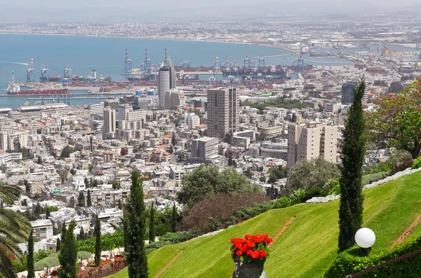Blick auf Haifa — Stockfoto