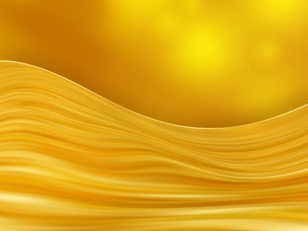 Abstrakte goldene Wellen — Stockfoto