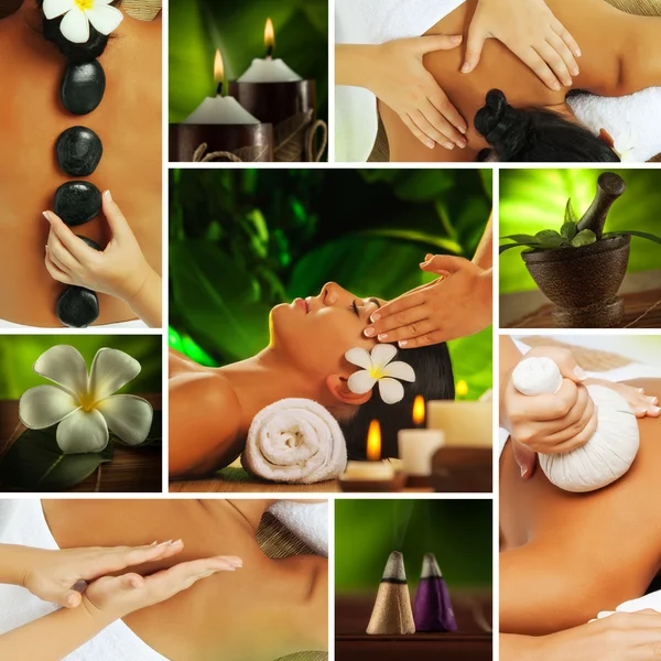 Massagem de massagem — Fotografia de Stock