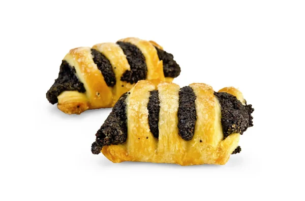 Biscuits with poppy seeds — Stock Photo, Image