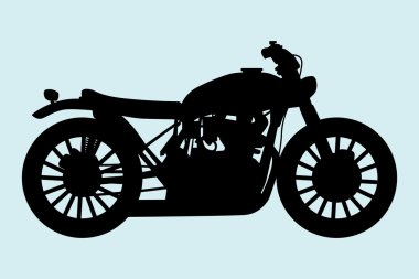 Classic Motorcycle clipart