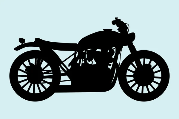 Klassieke motorfiets — Stockvector