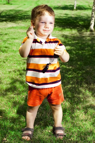 Portrait of little boy — Stock Photo, Image