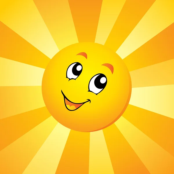 Sun theme image 7 — Stock Vector