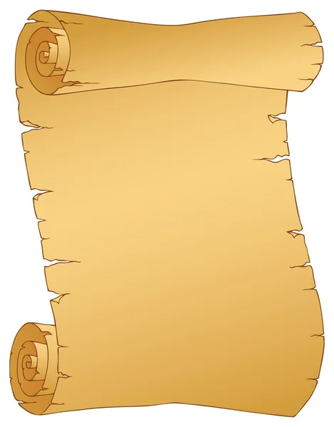 Ročník pergamen obrázek 1 — Stockový vektor