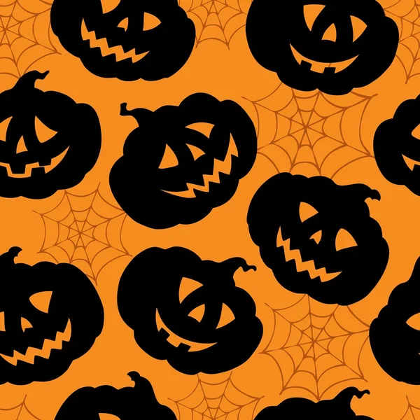 Halloween sömlös bakgrund 1ハロウィーンのシームレスな背景 1 — Stock vektor