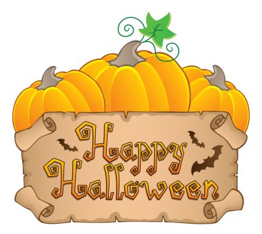 Happy Halloween topic image 3 clipart