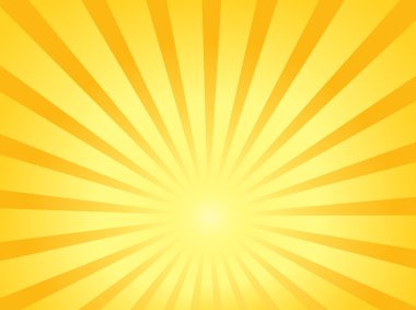 Sun theme abstract background 1 clipart