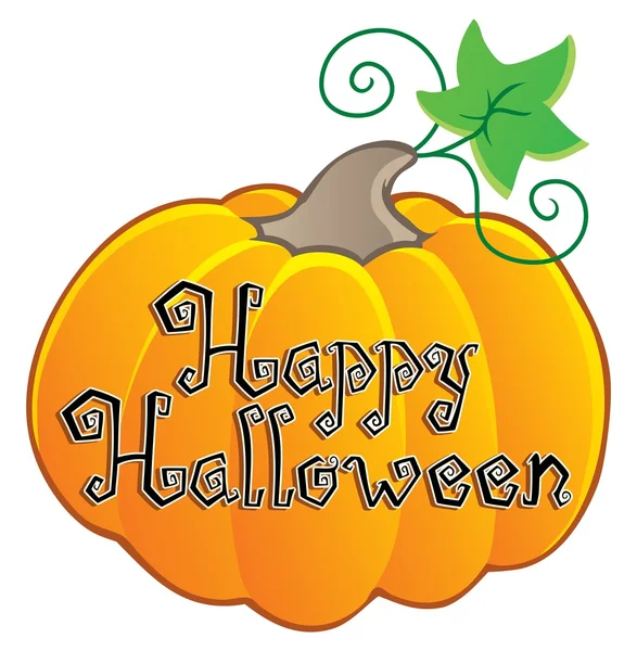 Joyeux Halloween thème image 2 — Image vectorielle