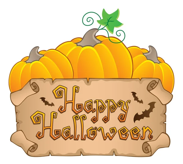Feliz Halloween tema imagen 3 — Vector de stock