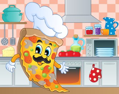 Kitchen theme image 5 clipart