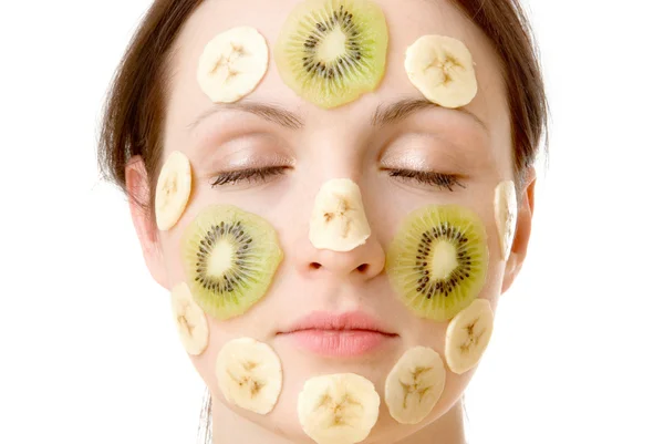 과일 얼굴 치료 — 스톡 사진