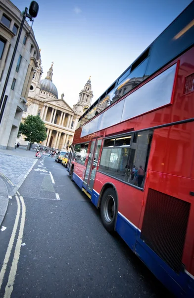 Red bus — Stock Photo, Image