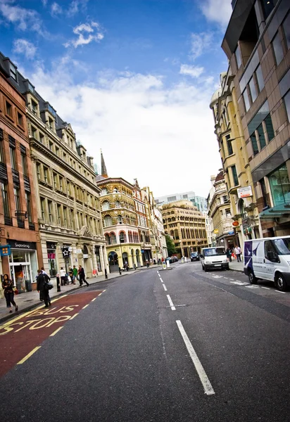 Typické londýnské ulice — Stock fotografie