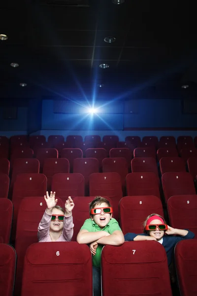 Rozrywką w kinie — Zdjęcie stockowe