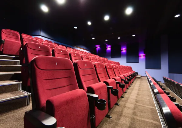 Movie theater seats — Stock Photo, Image