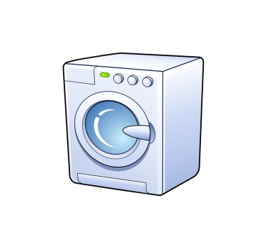 Washing machine icon clipart