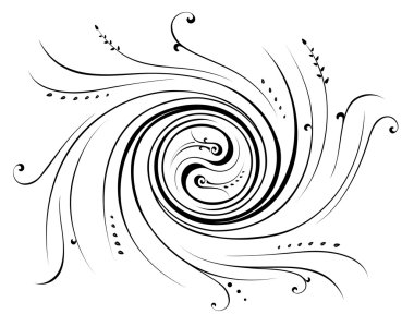 Dekoratif vektör süsleme