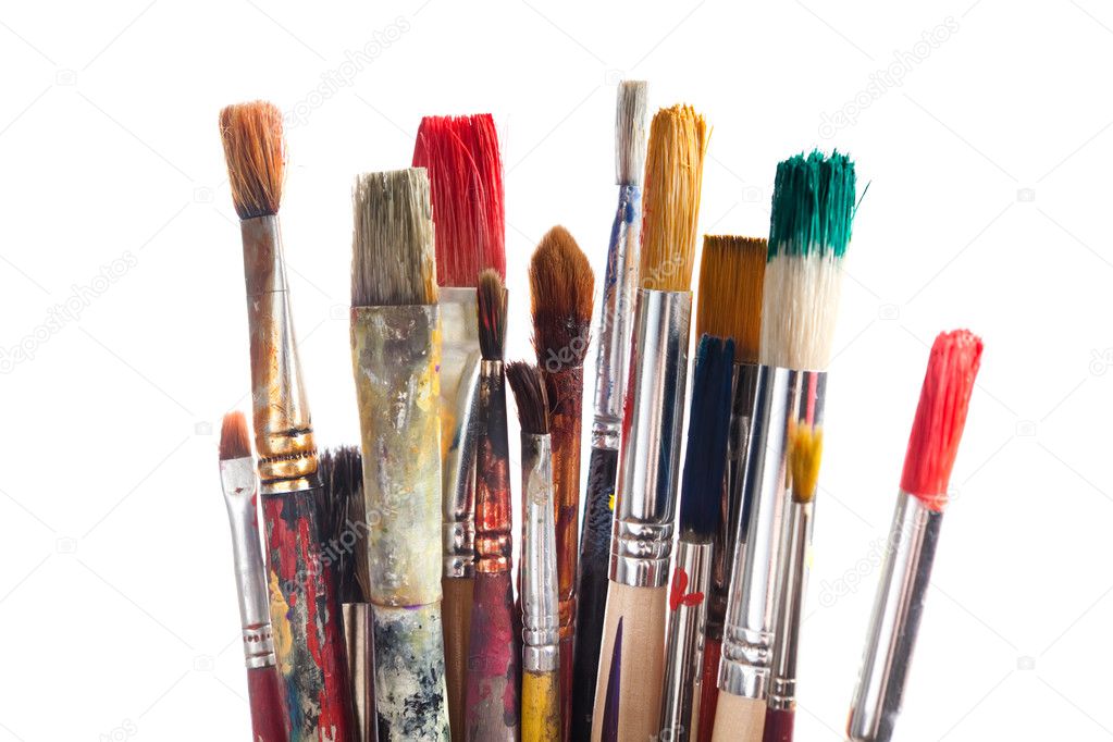 Set of paintbrushes