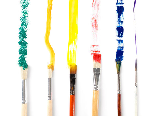 Multicolored parallel lines