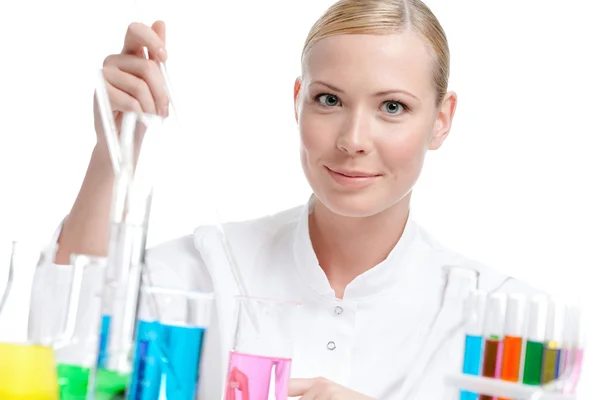 Female chemist — Stock Photo, Image