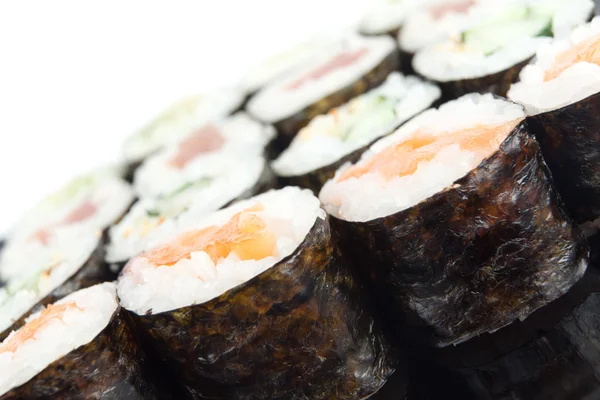 Sushi rola de perto — Fotografia de Stock
