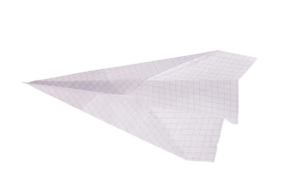 Avión de papel — Foto de Stock
