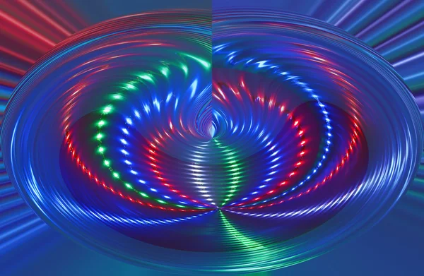 Abstract disco light rotation, discotheque. — Stock Photo, Image