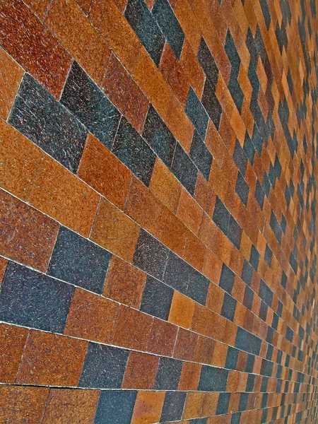 Sztuka czerwonej cegły ścienne, szczegóły architektura. — Zdjęcie stockowe