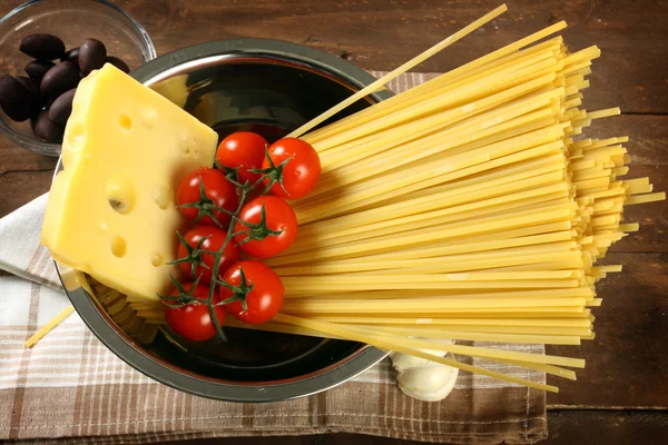 Memasak pasta Italia — Stok Foto