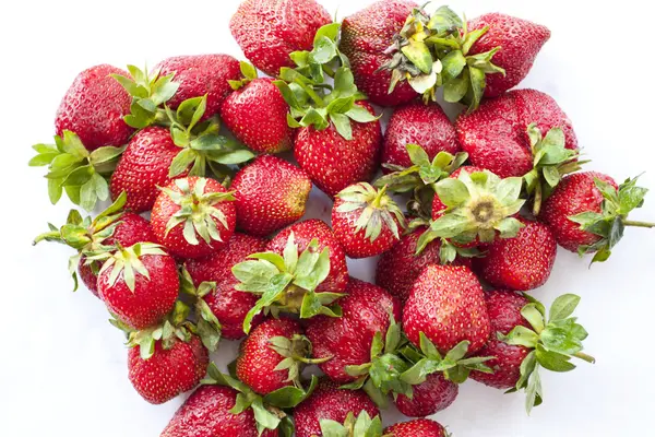 红多汁草莓 — 图库照片