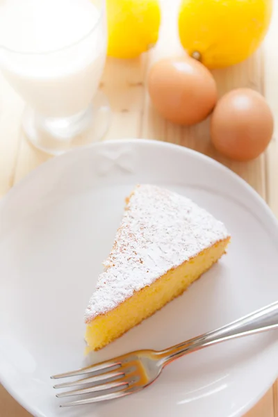 레몬 케이크 — 스톡 사진